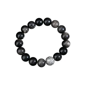 Atsuyama Obsidian Bracelets Unisex