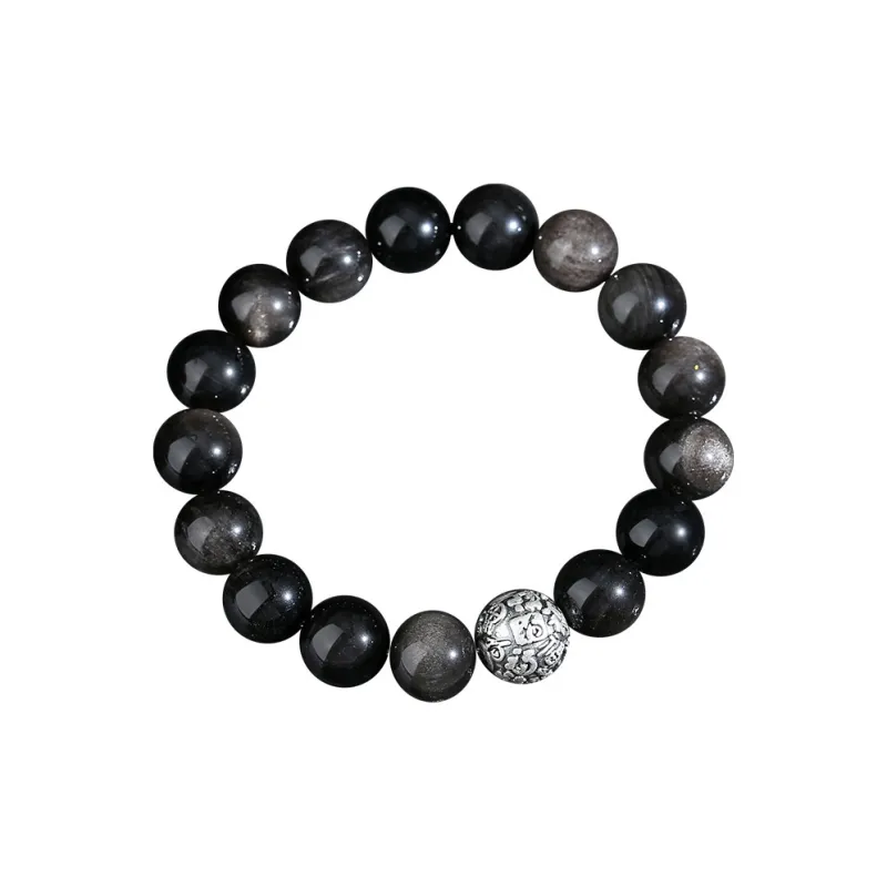 Atsuyama Obsidian Bracelets Unisex-0