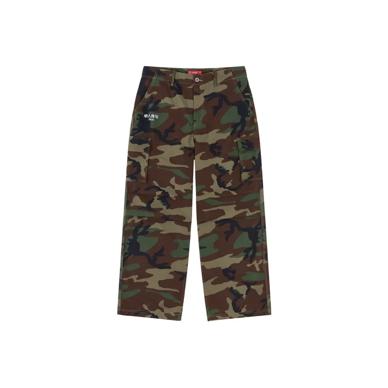 OCCUPY Cargo Pants Unisex Camouflage-0