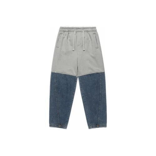 Blur 1.0 Knitted Sweatpants Unisex Blue