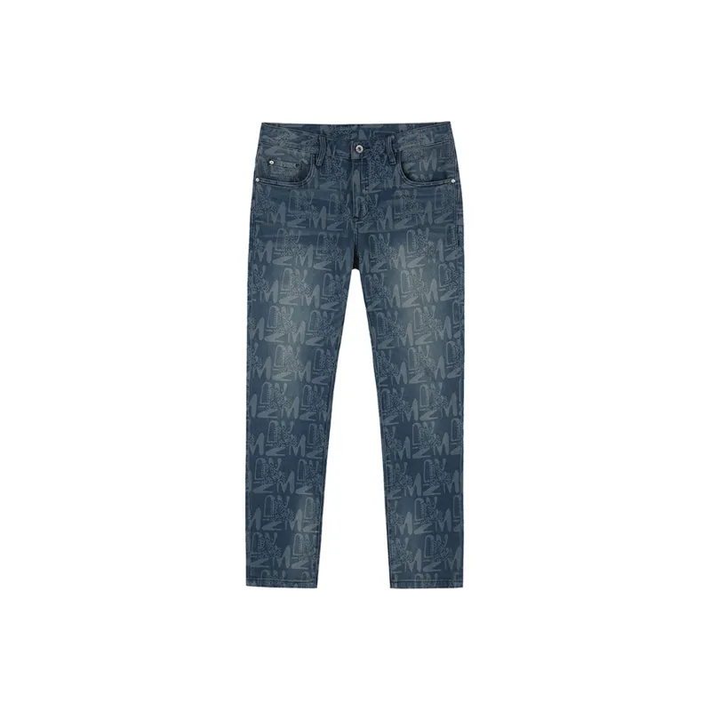DAVID NAMAN Jeans Men's Denim Blue-0