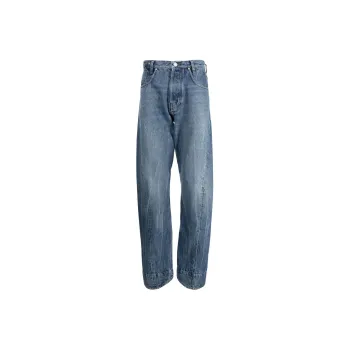 TRUSSARDI Logo-patch Straight-leg Jeans