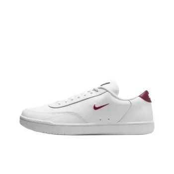 Nike Court Vintage Anti Slip Wear Resistant Low Top Skateboard Shoes Men's White