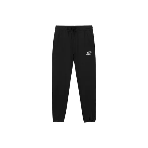 New Balance Knitted Sweatpants Men Black