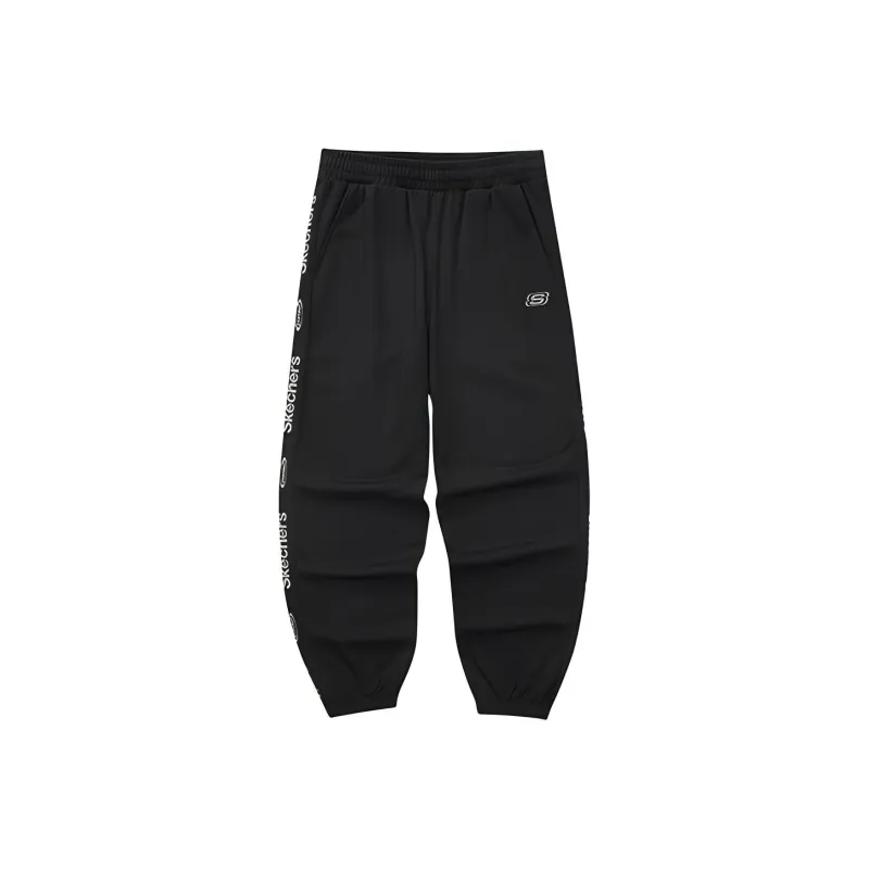 Skechers Colorful Knitted Sweatpants Men's Black-0