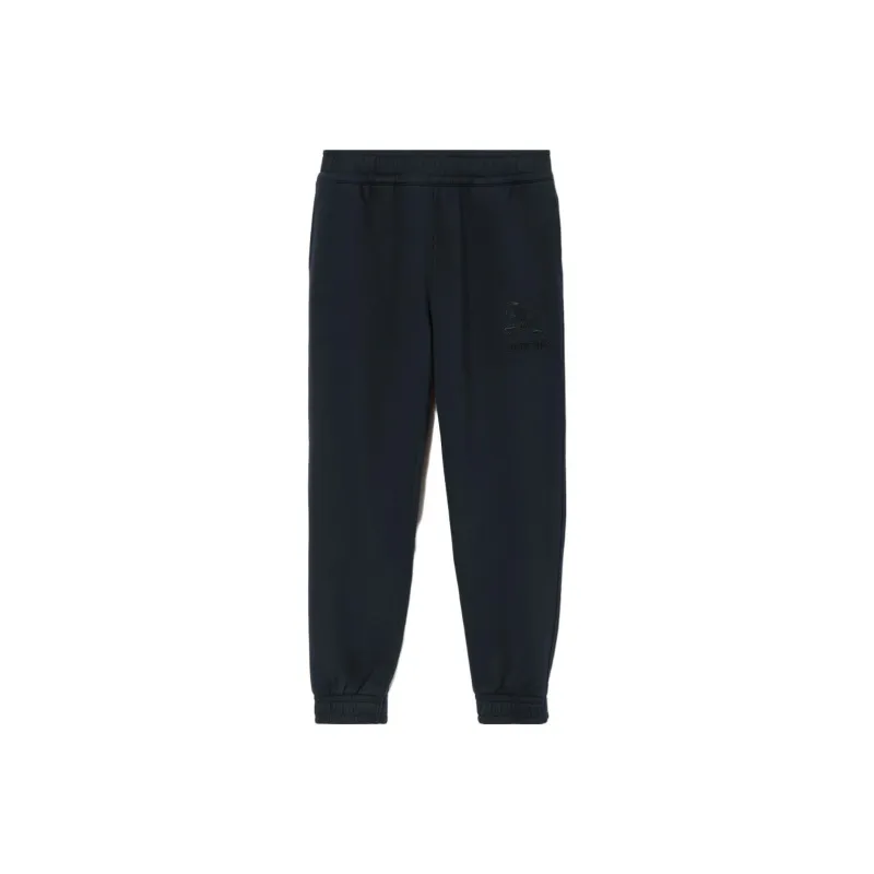 Burberry EKD embroidered Cotton Track Pants-0