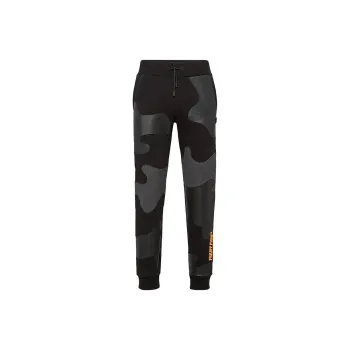 PHILIPP PLEIN Knitted Sweatpants Men Black