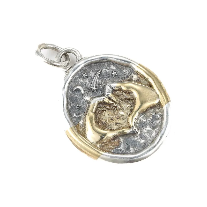 Ruibeila 925 Sterling Silver Necklaces Unisex-3