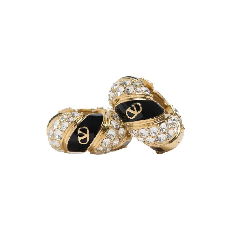 Valentino Pas Plus Embellished Earrings-3