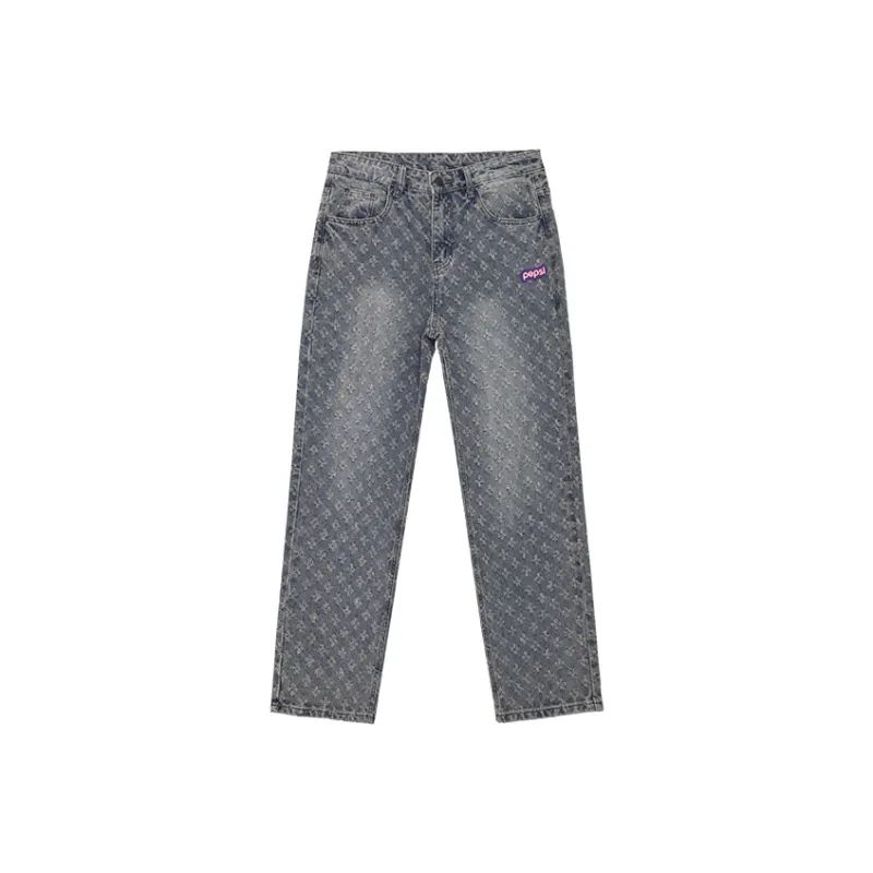 Pepsi Jeans Unisex Light Blue-0