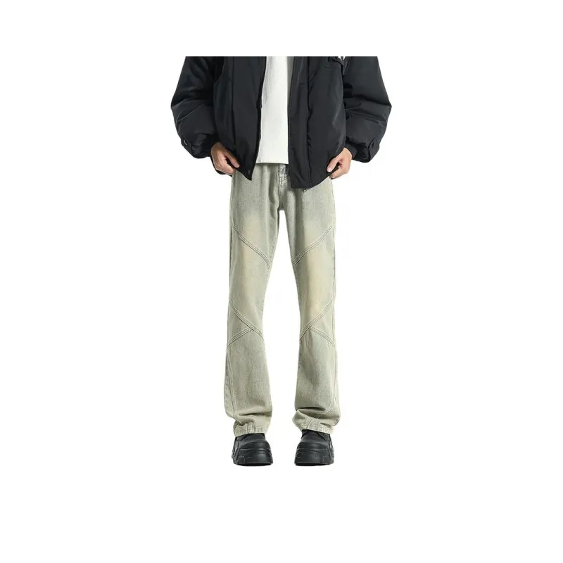 JASONWOOD Cowboy On The Run Jeans Unisex Yellow Mud-0
