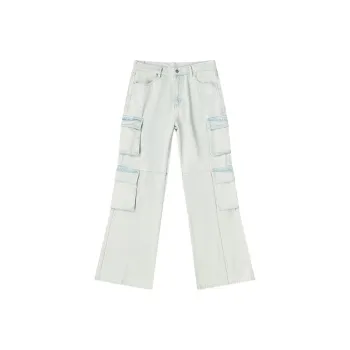 EMPTY REFERENCE Jeans Unisex Light Blue
