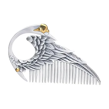 Yu Yin 999 Fine Silver Comb Women's