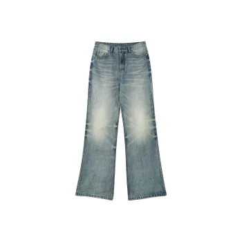 SONGS ALONG Jeans Unisex Nostalgic Blue