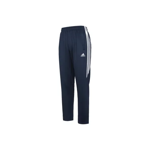 Adidas Knitted Sweatpants Men Navy Blue