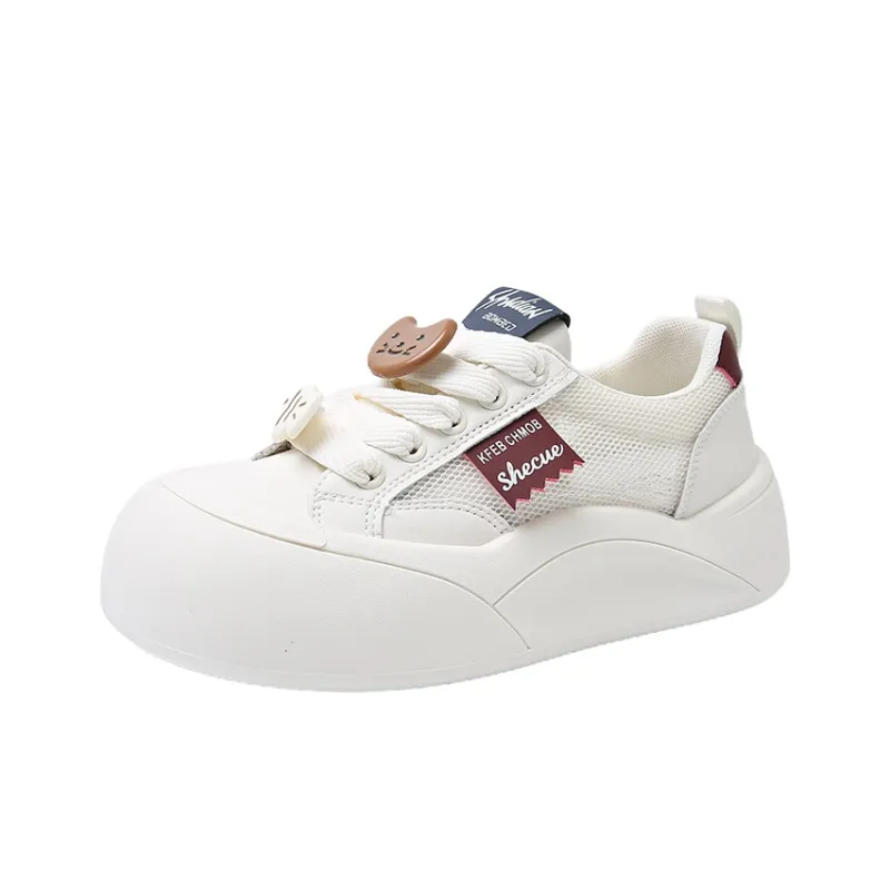 SUPEREDGE Cushioning, Impact Resistant, Abrasion Resistant Low Top Skateboard Shoes Women's-6