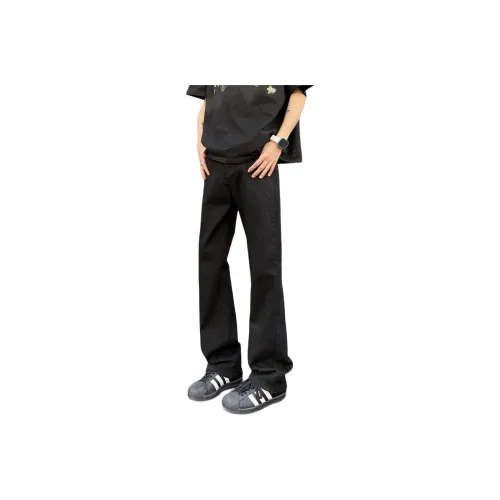 NANDCHN Jeans Unisex Black