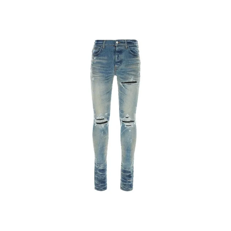 AMIRI Leather Patch MX1 Jeans-0