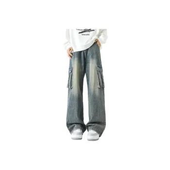 Qnxeey Jeans Unisex