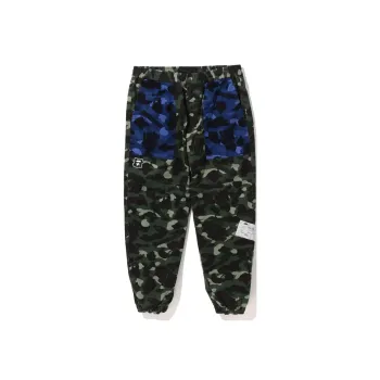 A BATHING APE X Undefeated Color Camo Flannel Pants
