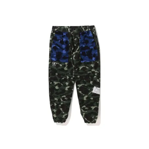 A BATHING APE X Undefeated Color Camo Flannel Pants