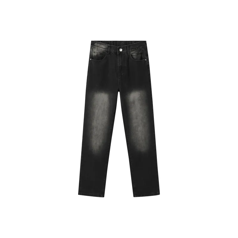 Goods engraving Jeans Unisex-3