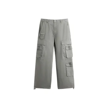 ZARA Cargo Pants Men's Pearl Gray