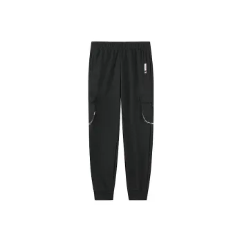 361° Life Collection Knitted Sports Pants Men's Pure Black