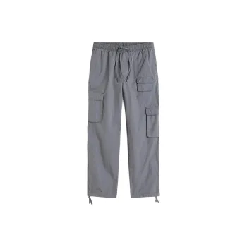 H&M Cargo Pants Men Gray