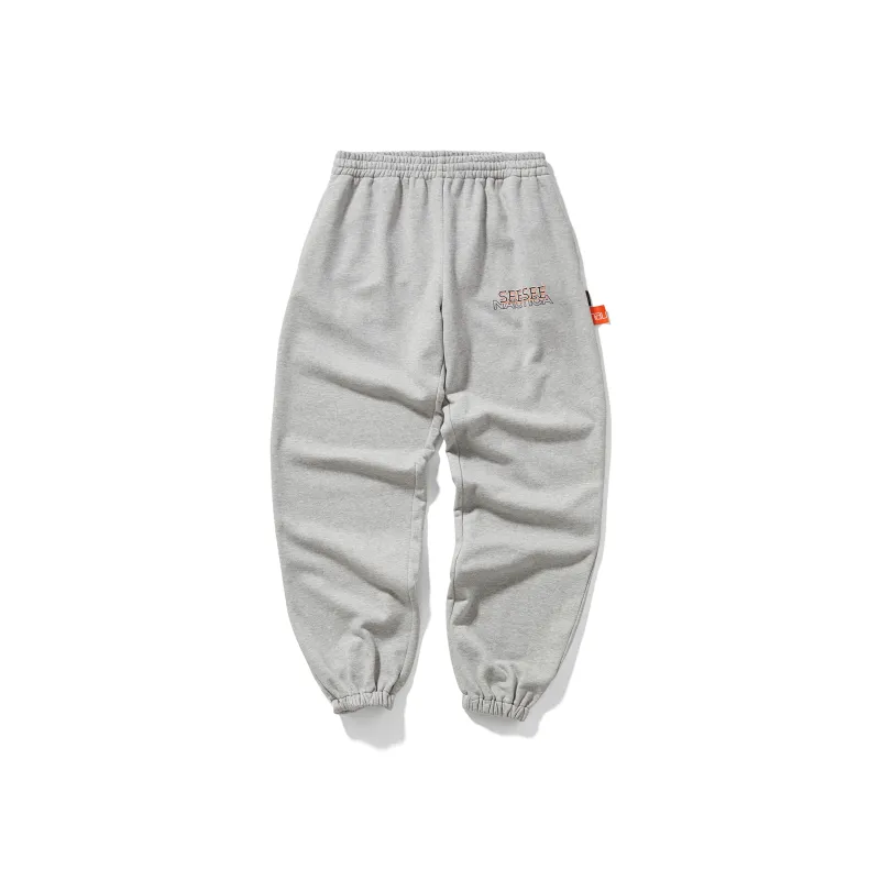 See See X Nautica White Sail Nautica White Sail X SEE SEE Co branded Series Knitted Sweatpants Unisex-0