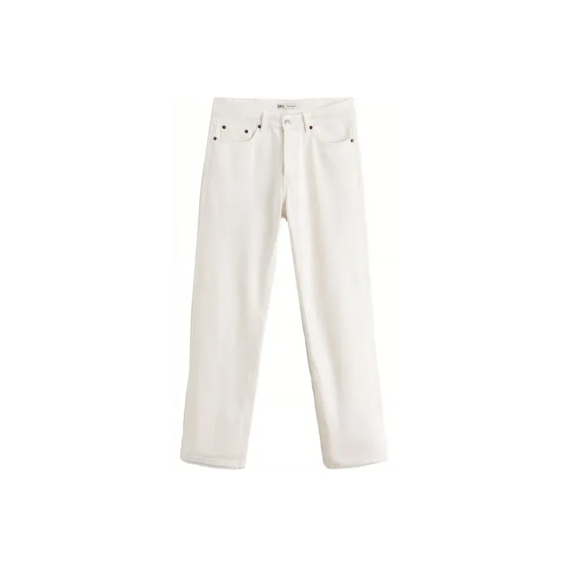 ZARA Jeans Men Frosted White-0
