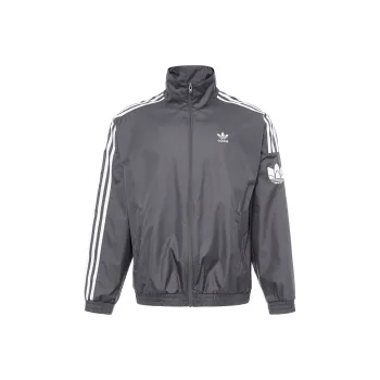 Adidas Originals Clover Series Jackets Coats Unisex Dark Gray