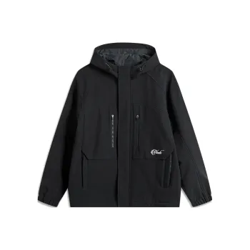 LiNing WOW Trench Coat Men Black