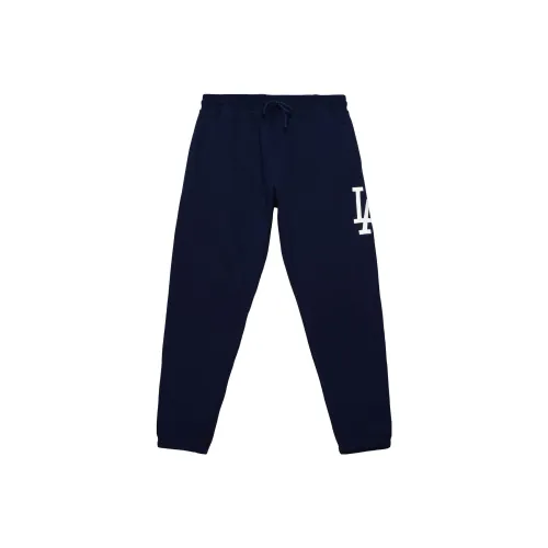 Mitchell Ness Knitted Sweatpants Men Marine Blue