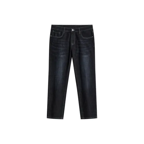 Dance With Wolves Jeans Men's Black Gray