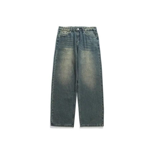 NANDCHN Jeans Unisex Nostalgic Blue