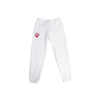 Ollieskate Knitted Sports Pants Unisex White