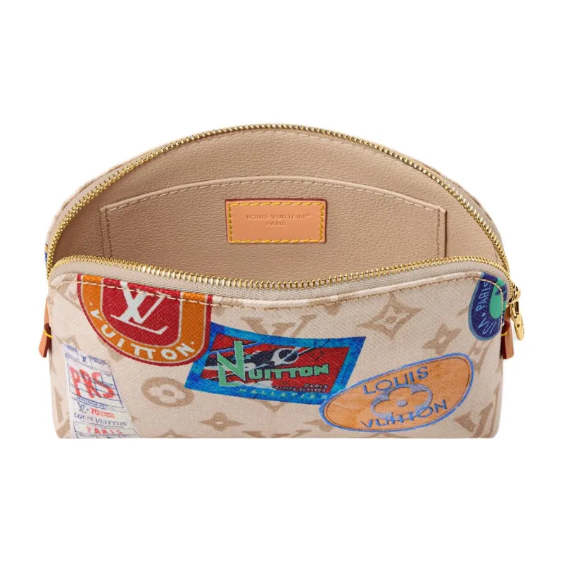 LOUIS VUITTON Cosmetic Pouch Pm-3