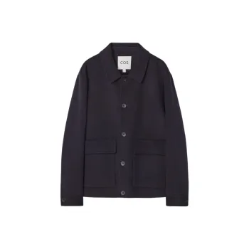COS Jackets Coats Men's Navy Blue
