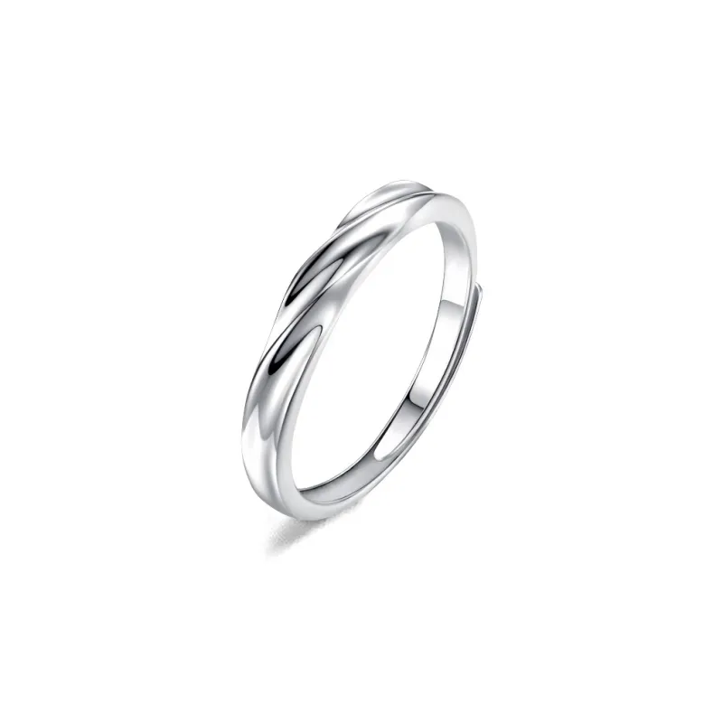 FANFRI Sterling Silver Rings Unisex-6