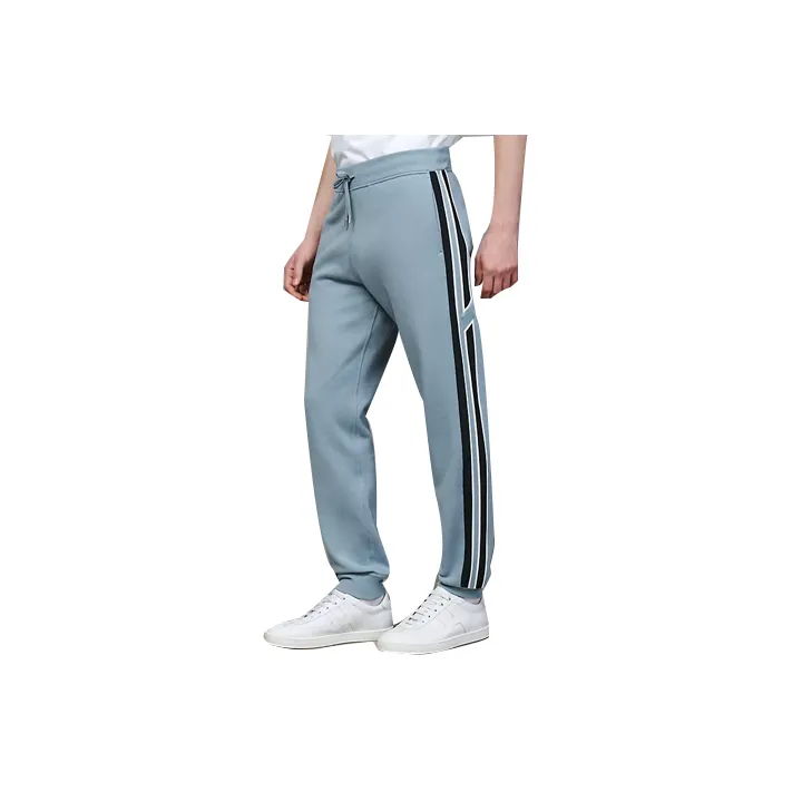 HERMES Knitted Sweatpants Men Blue-0