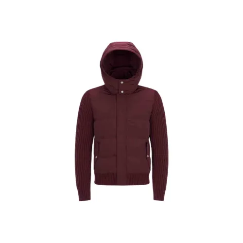 Moose Knuckles FW24 Down Jacket Men's Brown Red