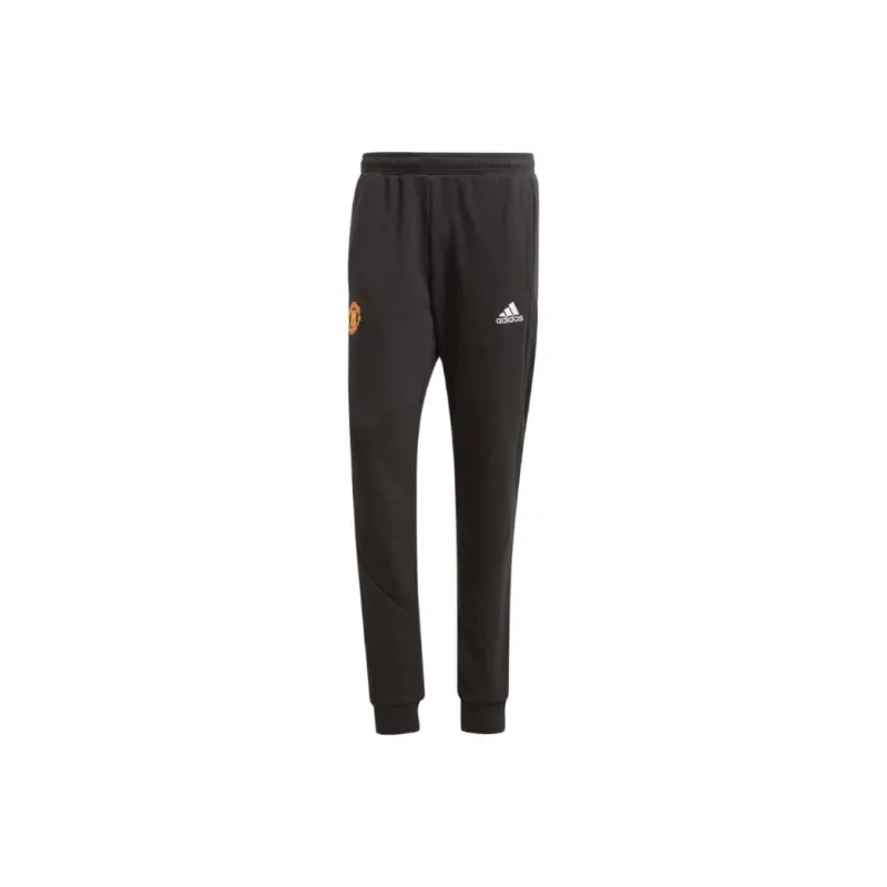 Adidas MANCHESTER UNITED THEATRE OF DREAMS Knitted Sports Pants Men's Black-0