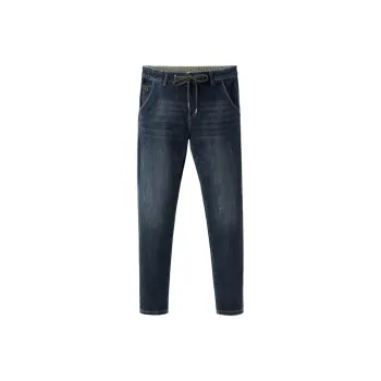 HLA Jeans Men Denim Blue Transition Color Dark F7