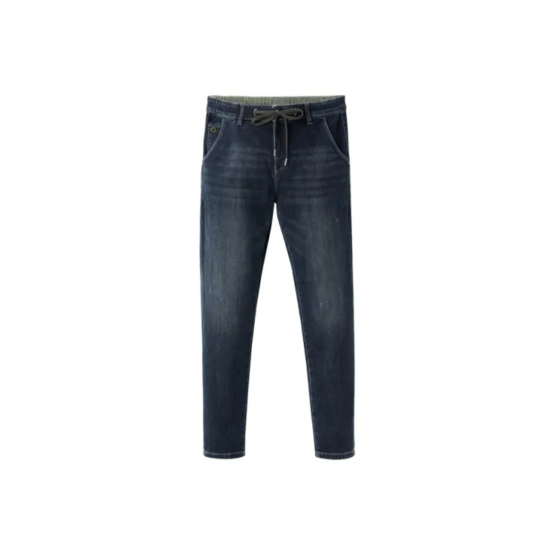 HLA Jeans Men Denim Blue Transition Color Dark F7-0