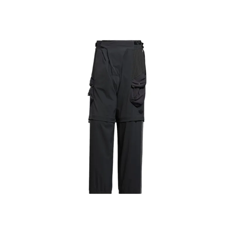 Adidas Originals Knitted Sweatpants Unisex Carbon Black-0