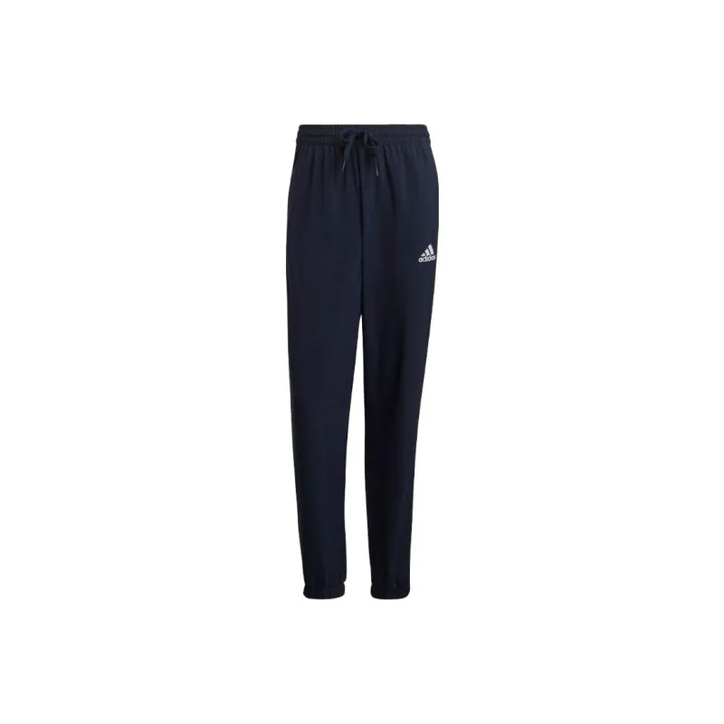 Adidas Knitted Sports Pants Men's Blue-0