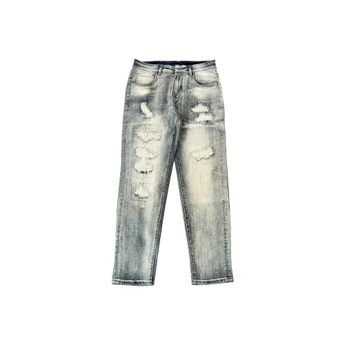FAIRWHALE Jeans Unisex Denim Blue