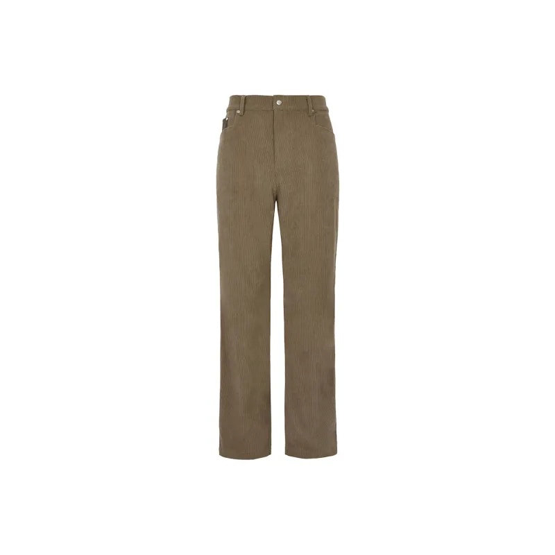GALLIANO LANDOR FW22 Casual Pants Unisex Dark Brown-0