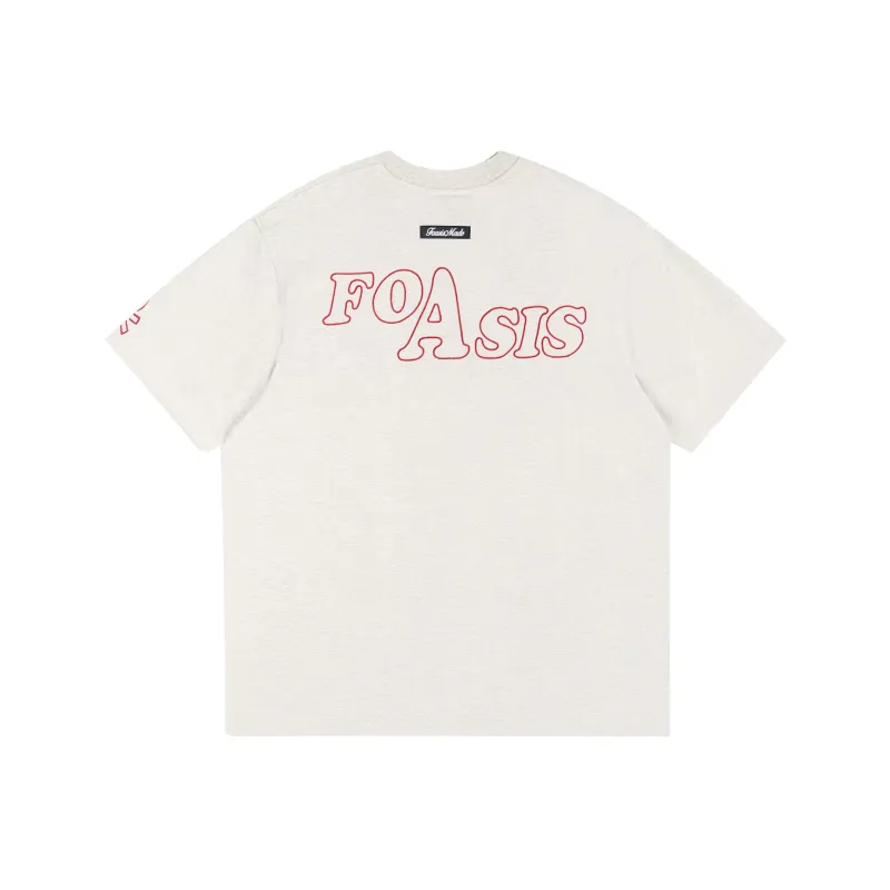 FOASIS Drop Shoulder Sleeve T Shirt Unisex-16
